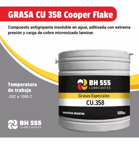 Grasa Antigripante Cobre Copper Flake M-358 Bh555 150gr
