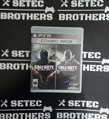 Call Of Duty Black Ops 1 Y 2 Combo Pack Fisico Ps3 (Usado)