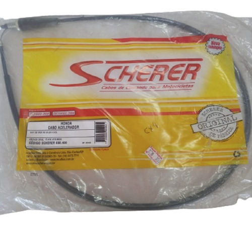 Cabo Acelerador Bros 125 2013 A 2015 Scherer