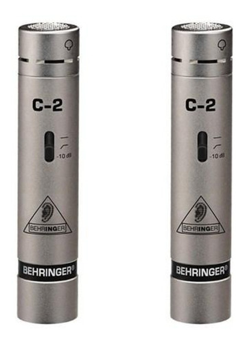 Imagen 1 de 3 de Behringer Microfonos De Condensador C-2