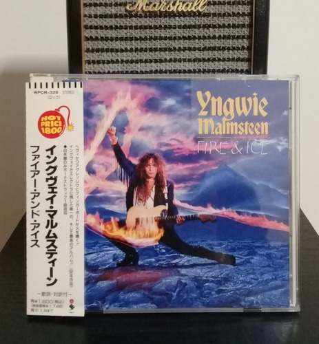 Yngwie Malmsteen- Fire & Ice. Cd Japan C/obi.