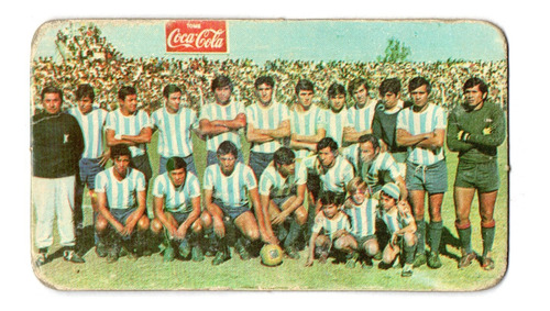 Figurita Atletico Tucuman Tarjeton Futbol 1971  Nº 30