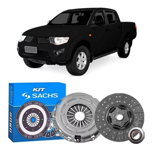 Kit De Embreagem Sachs Mitsubishi L200 Triton 3.2 Diesel