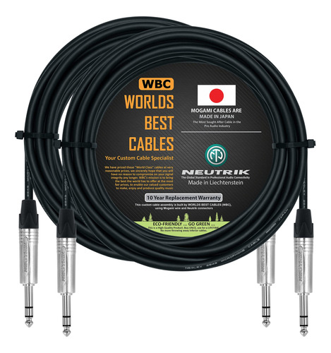 Best Cabl 2 Unidad 35 Pie Cable Conexion Trs Hecho