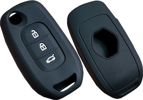 Funda Llave Silicon 3 Botones Espada For Renault Oroch 2023