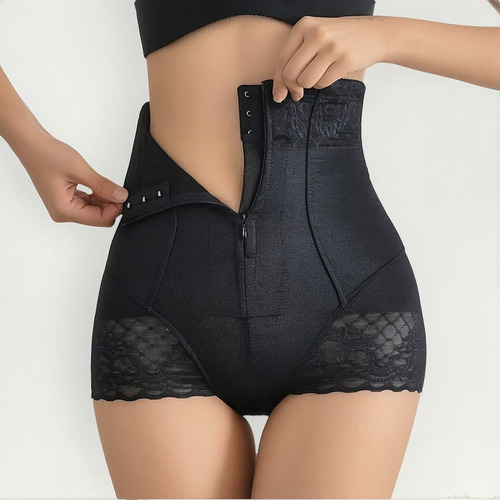 Bragas Control Abdomen Cinturón Alto Para Mujer Fajas Cor
