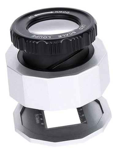 ... Microscopio De Lupa De Contador De Hilos Plata