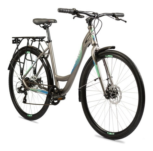 Imagen 2 de 6 de Bicicleta Olmo Camino C20 R28 7v Freno Disco + Portaequipaje