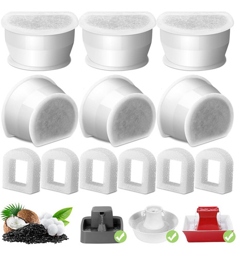 Filtros De Fuente De Agua Y Espuma Para Cerámica Apta Para M