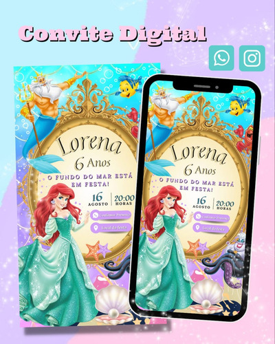 Convite Digital Simples Animado E Interativo Personalizado