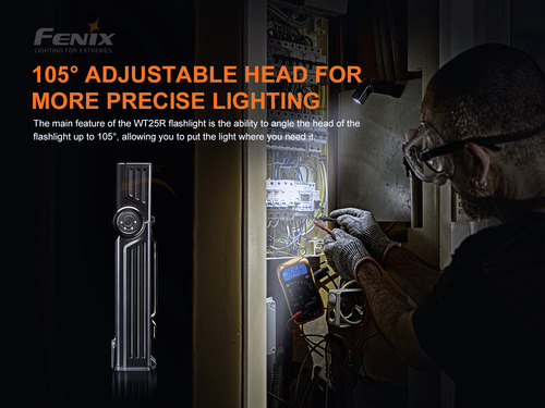 Linterna Angular Fenix Wt25r 1000 Lumenes Torch Chile