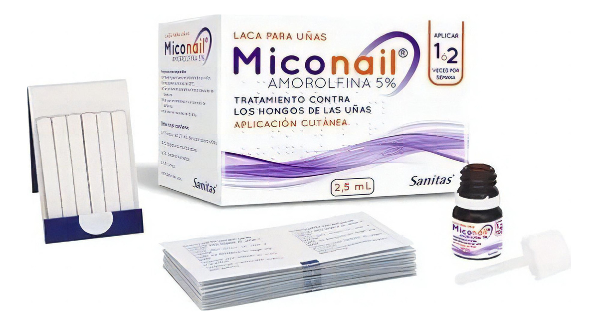 Miconail Kit 5% 2,5 Ml. ( Bioequivalente Loceryl)