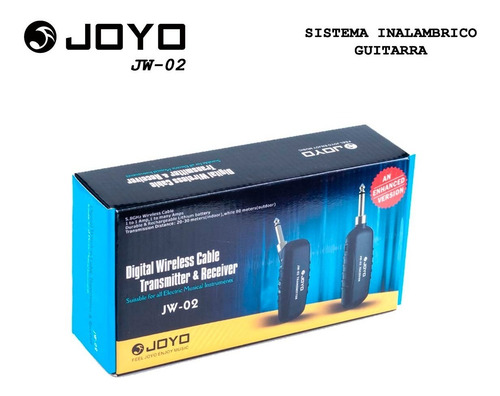 Sistema Inalámbrico Guitarra Joyo Jw-02