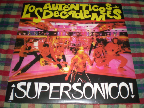 Los Autenticos Decadentes / Supersonico Vinilo Nuevo 9