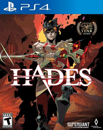 Imagen 1 de 3 de Hades Ps4 Juego Fisico Sellado Original Playstation 4 Cd