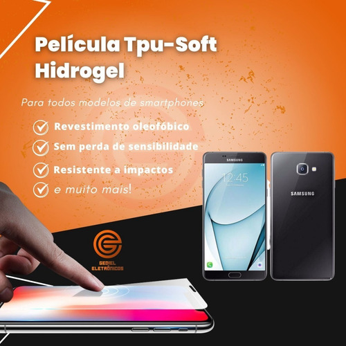 Película Gel Hidrogel Hd Samsung Galaxy A9 2016