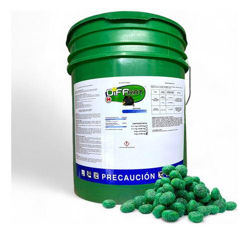 Difarat 250 Gr Raticida Canicas Ratas Ratones + Trampa Pal R