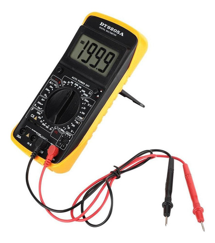 Dt-9205a Multímetro Digital Lcd De Mano Ac/dc Volt Amp Ohm C
