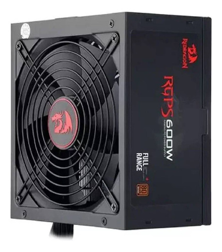 Fuente De Poder Redragon 600w 80+ Gc-ps002 Atx