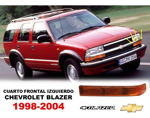 Cuarto Frontal  Izquierdo Chevrolet Blazer 1998-2004