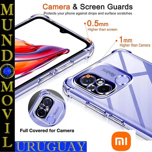 Protector Funda Transparente Xiaomi Redmi 13c Mas Vidrio Hd - Mundo Móvil  Uruguay