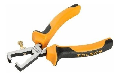 Imagen 1 de 2 de Pinza Pela Cable Tolsen 160 Mm 6