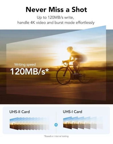 Memoria Sd Uhs-ii Lexar Profesional 128gb V60 Recovery Tool