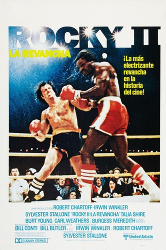 Pósters Película Rocky 2 - 1979 - 42x30