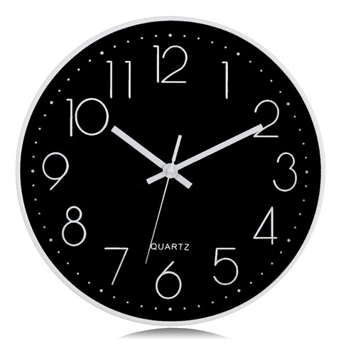 Relojes Pared Grandede 12 Pulgadas,sin Tictac,adecuados Para Sala De Estar, Comedor, Dormitorio, Aula Escolar