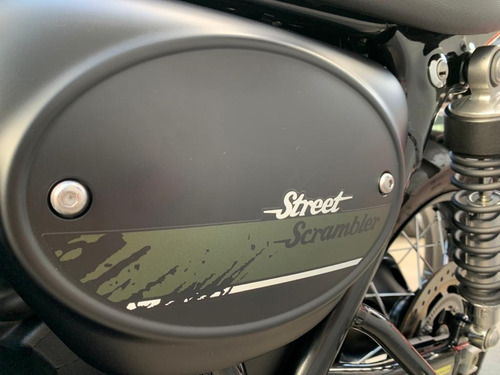 Triumph Street Scrambler - Verde - 2017 - Apenas 7.300km