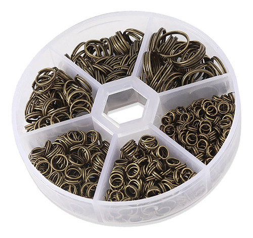 Kit De Anillos De Llavero Anillos Divididos Conectores
