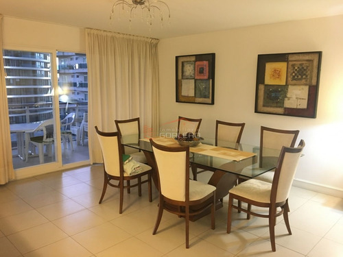 Imagen 3 de 14 de Alquiler Apartamento En Excelente Estado De 3 Dormitorios Con Vista A Mansa Y Brava