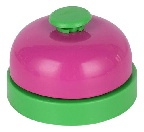 Campana De Llamada De Juego, Campana De Metal, Verde Y Rosa