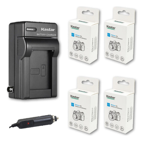 Cargador + 4 Bat Mod. 13024kh Para Casio Exilim Qv-r100