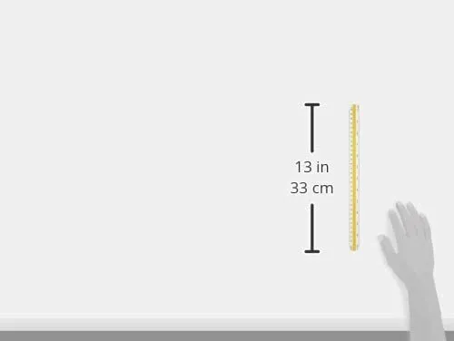 Regla Triangular Rotring, De Reducción, Para Topografía, T6