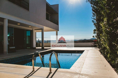 Imagem 19 de 20 de Casa Com 6 Dormitórios, 550 M², A Venda No Condomínio Jaguary. - Ca0394