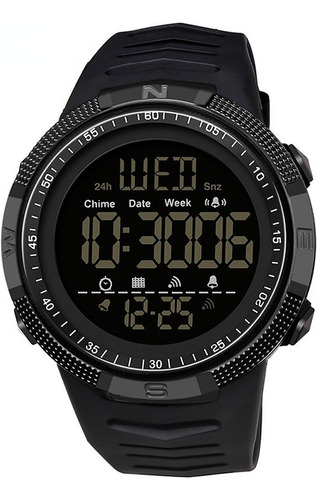Reloj Electrónico Luminoso Impermeable Sanda Para Hombre