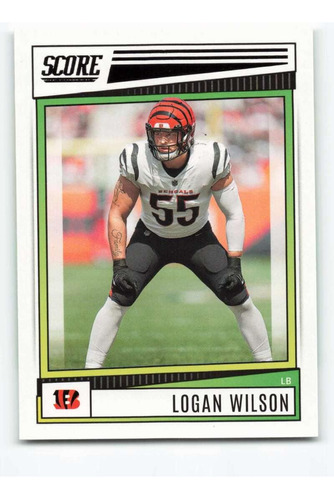 2022 Puntuación 197 Logan Wilson Nm-mt Cincinnati Bengals Fú