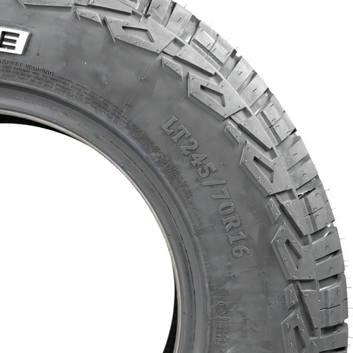 2 Pneu 245/70 16 A/t Off Road Hilux L200 Amarok S10 Ranger Índice De Velocidade S