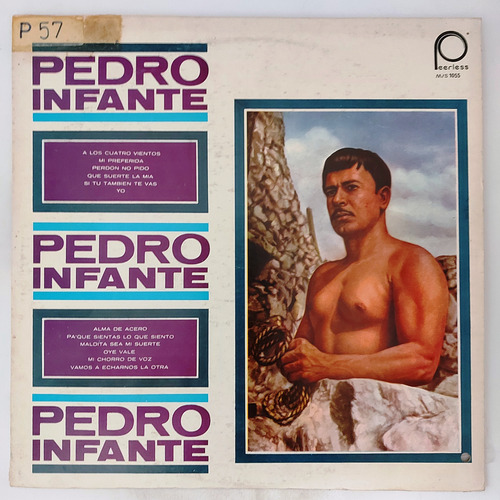 Homenaje A Pedro Infante - A Los Cuatro Vientos   Lp