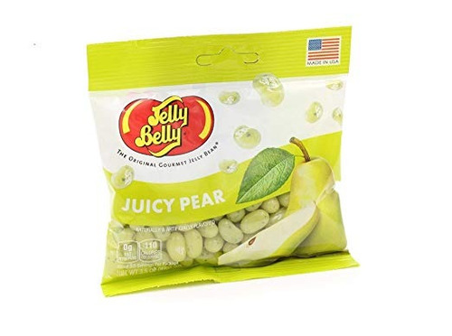 Jelly Belly Jelly Beans (juicy Pera) -3,5 Oz (embalaje Puede