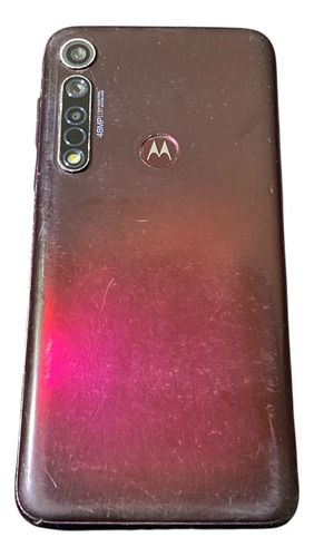 Moto G8 Plus 4 Gb Ram Dañado Enciende Bordó (Usado)