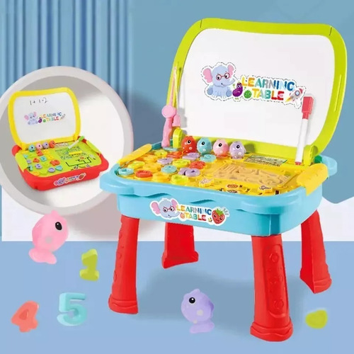 Mesa De Juego Educativa Multifuncional Para Niños 8 En 1