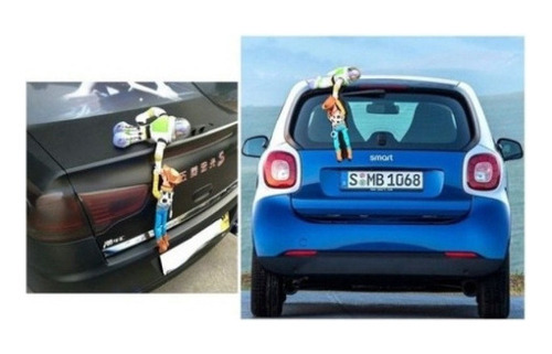 Decoración De Maletero De Coche Buzz Lightyear Rescue Woody Color Colorful