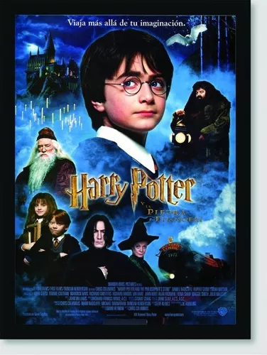 Quadro Decorativo Emoldurado Filme Harry Potter e a Pedra