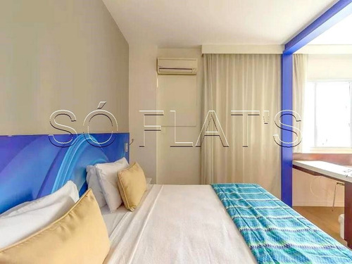 Imagem 10 de 15 de Lindo Apart-hotel Em Alphaville, Bandeira Quality - Sf34497