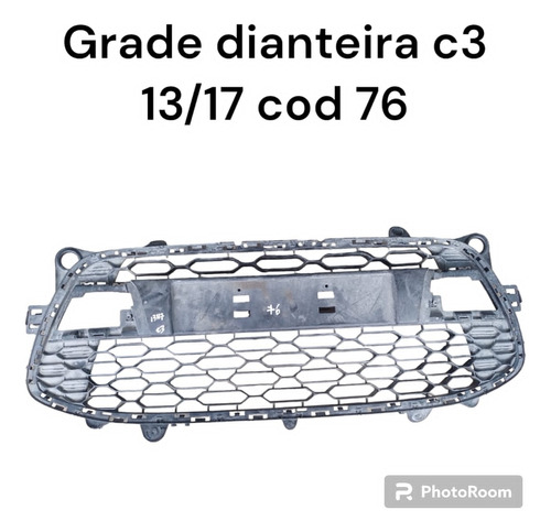 Grade Dianteira Citroen C3 2013 2017 Cod 76
