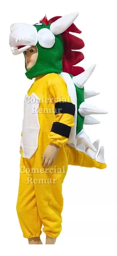 Traje Bowser Rey Koopa Disfraz Bowser de Mario Bros GENERICO