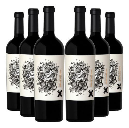 Vino Tinto Sapo De Otro Pozo Blend Bebdida Premium X6