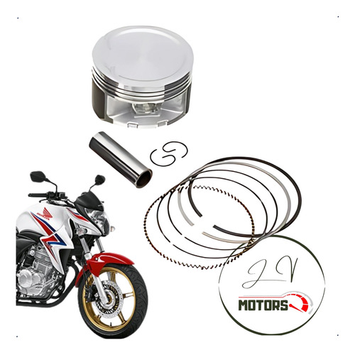 Kit Cilindro Dyamont Kmp Cb 300r Ano 2009 2010 2011 2012